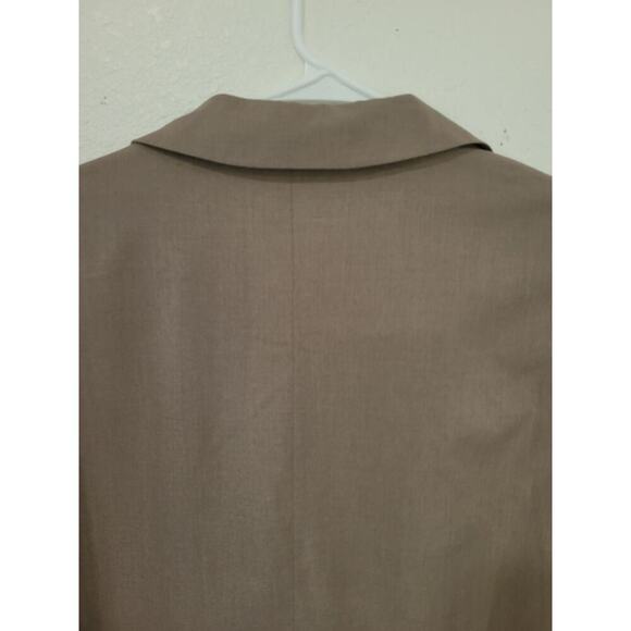 Noisy May Women's Blazer size Medium Light Grey Milla Lapel Collar Back Slit #16 - Picture 7 of 7